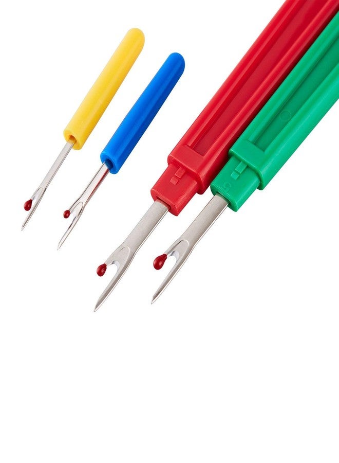 Hesch 9 Seam Ripper and Thread Remover Kit, 2 Big and 2 Small Sewing Stitch Thread Unpicker and 1 Sewing Trimming Scissor Nipper Tool for Thread Remove - Image 3